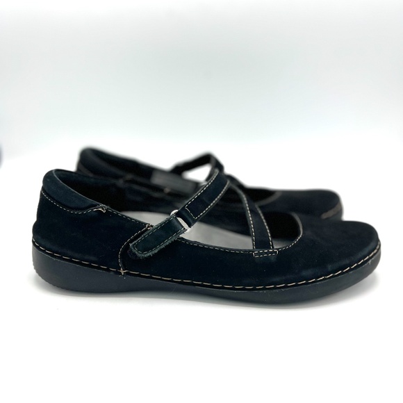 Vionic Judith Black Mary Jane Suede Flats 8.5 - Picture 15 of 15